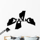 Hands And Word Team Wall Decal