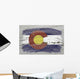 Flag Us State Colorado Wall Decal