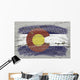 Flag Us State Colorado Wall Decal