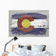 Flag Us State Colorado Wall Decal