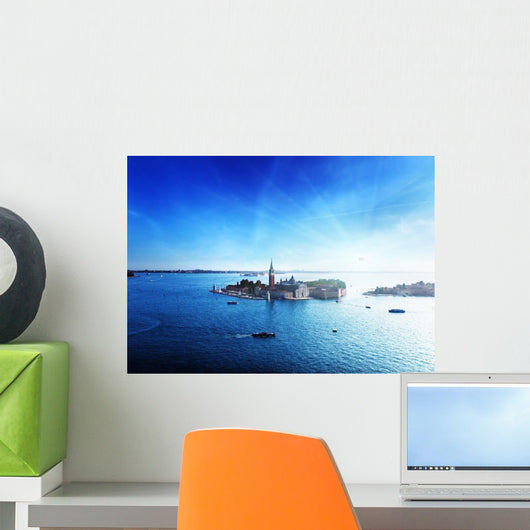 San Giorgio Island Venice Distant Wall Decal