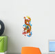 Colorful Chinese Dragon Wall Decal