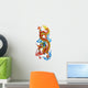 Colorful Chinese Dragon Wall Decal