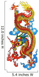 Colorful Chinese Dragon Wall Decal
