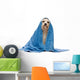 Sitting Wet Havanese Dog Wall Decal