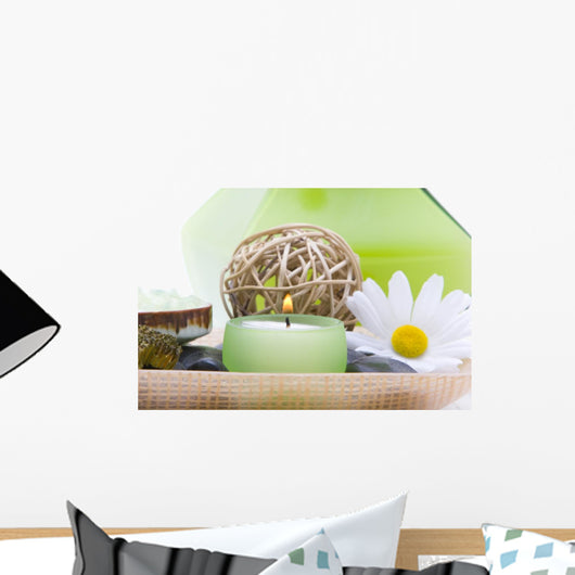 Spa Objects Tray Wall Decal