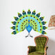 Peacock Wall Decal