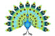Peacock Wall Decal