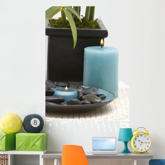Various Spa Objects Wall Decal