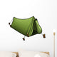 Tent Colored Illustration Wall Decal