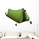 Tent Colored Illustration Wall Decal