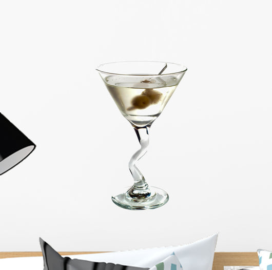 Martini Dry Wall Decal
