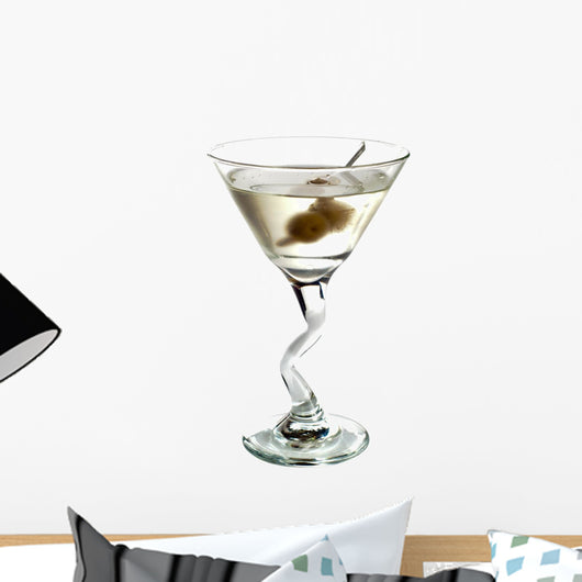 Martini Dry Wall Decal