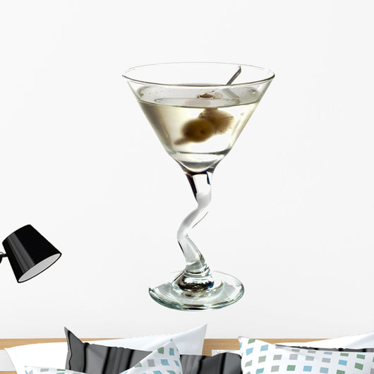 Martini Dry Wall Decal
