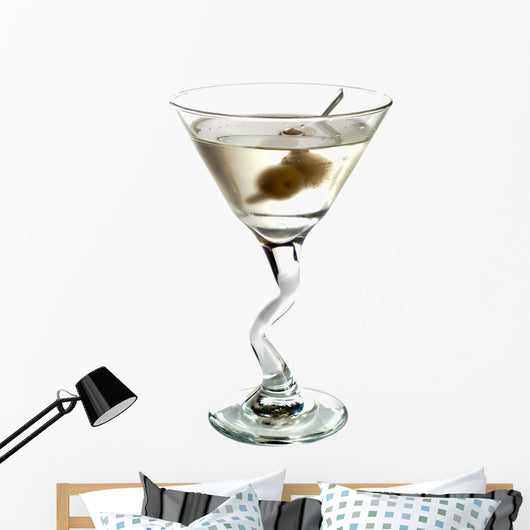 Martini Dry Wall Decal