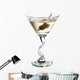 Martini Dry Wall Decal