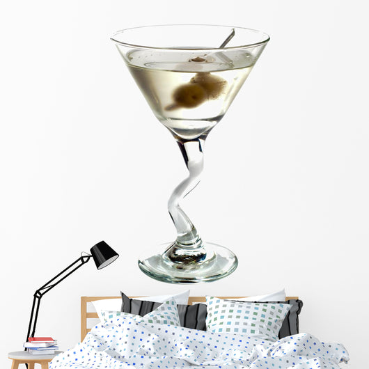 Martini Dry Wall Decal