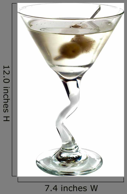 Martini Dry Wall Decal
