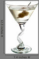 Martini Dry Wall Decal