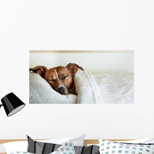 Dog Bed Wall Decal