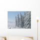 Verschneite Bergwelt Wall Decal