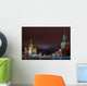 Red Square Wall Decal