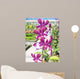 Magenta Flowers Wall Decal