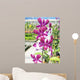 Magenta Flowers Wall Decal