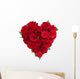 Roses Heart Valentine Wall Decal