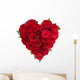 Roses Heart Valentine Wall Decal