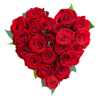 Roses Heart Valentine Wall Decal
