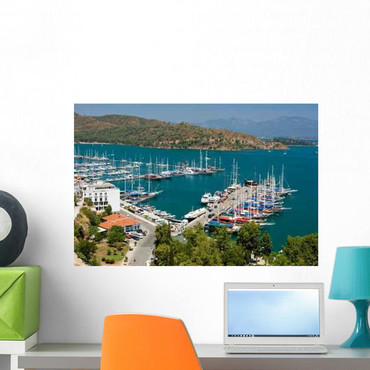 Fethiye Harbour Wall Decal