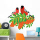Bullfinch Branch With Sea Wall Decal