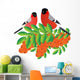 Bullfinch Branch With Sea Wall Decal