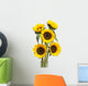 Sunflower White Wall Decal