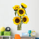 Sunflower White Wall Decal