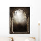 Gothic Window With Dark Wall Decal
