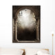 Gothic Window With Dark Wall Decal