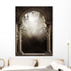 Gothic Window With Dark Wall Decal