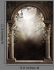 Gothic Window With Dark Wall Decal