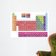 Bright Colors Periodic Table Elements Wall Decal
