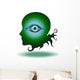 Technical Support Button Wall Decal
