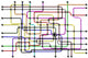 Subway Network People Connections Wall Decal