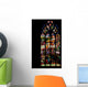 St. Malo Church Medieval Vitrage 2 Wall Decal