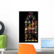 St. Malo Church Medieval Vitrage 2 Wall Decal
