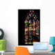 St. Malo Church Medieval Vitrage 2 Wall Decal