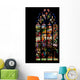 St. Malo Church Medieval Vitrage 2 Wall Decal