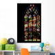 St. Malo Church Medieval Vitrage 2 Wall Decal