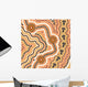 Aboriginal Abstract Wall Decal
