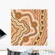 Aboriginal Abstract Wall Decal